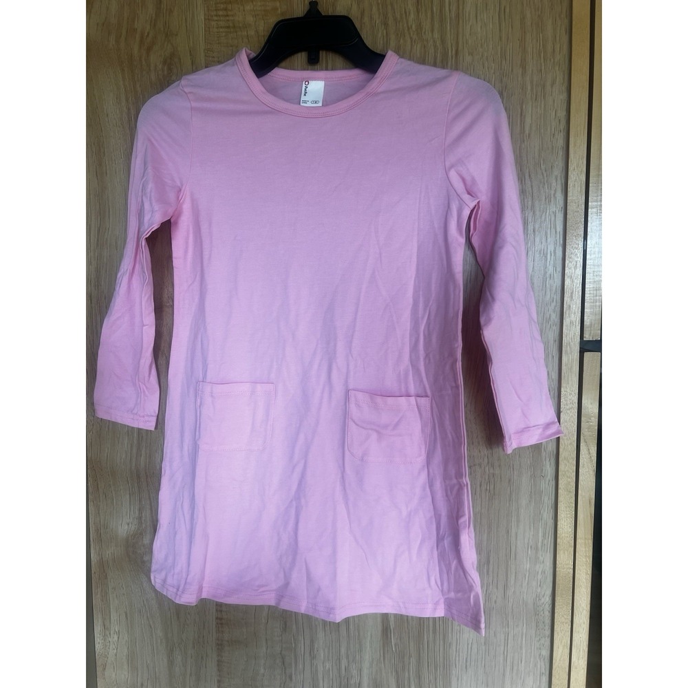 Pat Pat Girls Size 7/8 Long Sleeve T Shirt Dress
